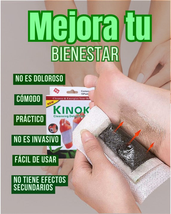 Set de Parches Desintoxicantes Kinoki