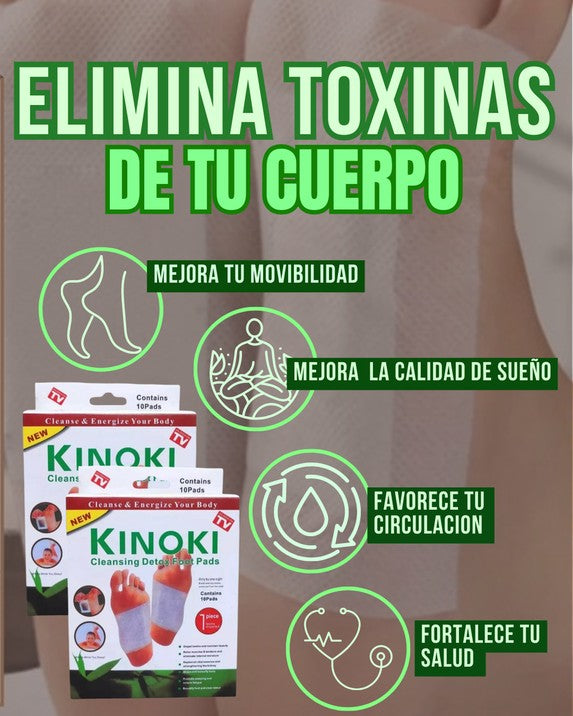 Set de Parches Desintoxicantes Kinoki
