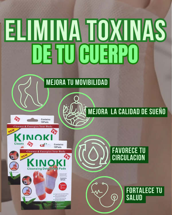 Set de Parches Desintoxicantes Kinoki™