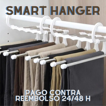 Perchero Colgador Ahorro de Espacio SmartHanger 2 x 1