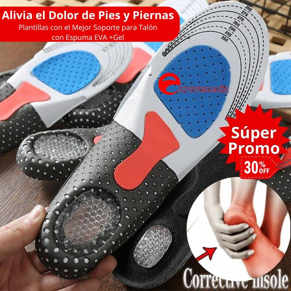 Par De Plantillas Ortopédicas PlantarPro
