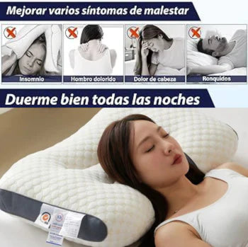 Almohada Ortopédica Hipoalergénica Premium