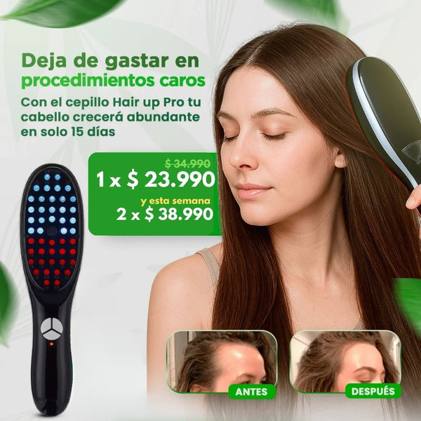 HairPro Cepillo de Fototerapia Para Cabello