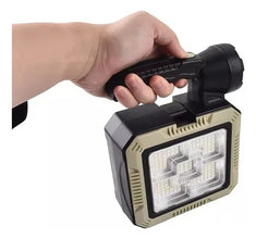 LuminaKit Super Linterna Solar Con Set de Herramientas