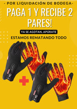 Guantes Térmicos con Dedo Tactil y Silicona Antideslizante 2x1