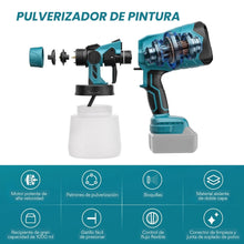 Pulverizador De Pintura Inalámbrico Doble Batería 48V