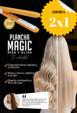 MINI PLANCHA MAGIC PARA CABELLO™ 2 x 1