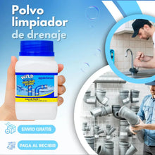 Polvo Limpiador De Drenaje - Destapador potente de tuberías (2X1)