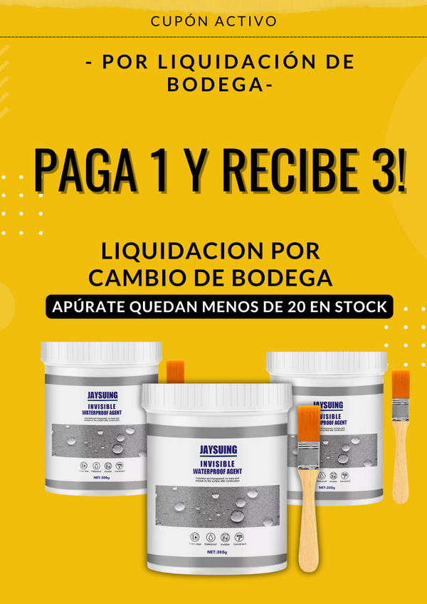 SELLADOR IMPERMEABLE - LEAKSTOPPER™ 3x1