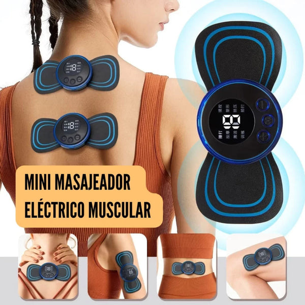 Set De 2 Mini Masajeadores Portatiles Ls
