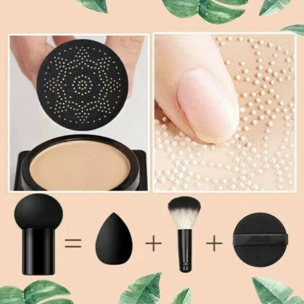 Base de Maquilllaje Natural Air Cushion Pro Con Aplicador Individual - 50% Descuento